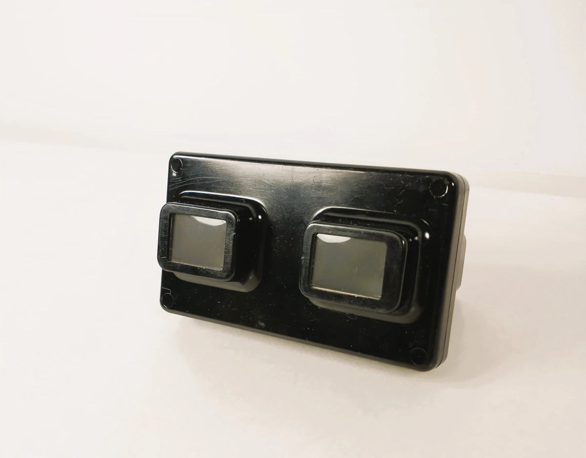 Lestrade stereoscoop met 7 stereodia's en originele doos, Frankrijk, jaren 1960–1970