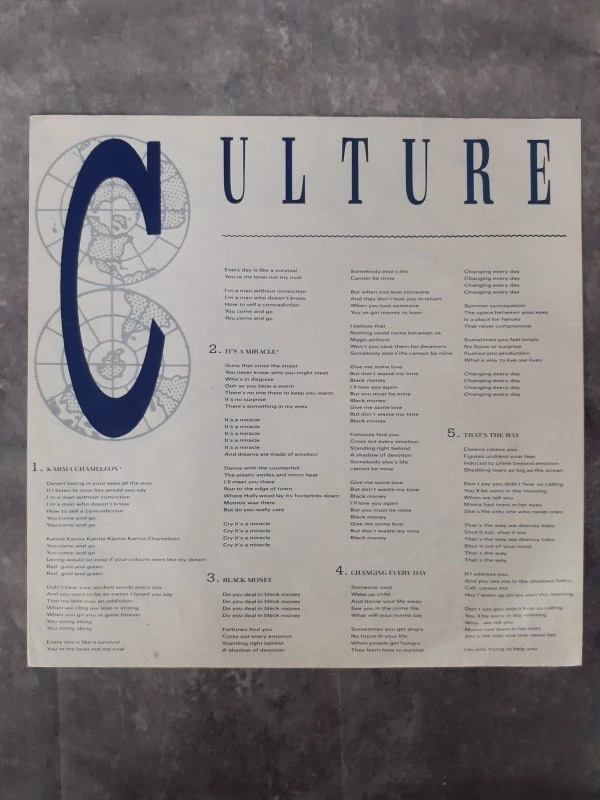 Vinyl: Duo van Culture Club albums - foto 11