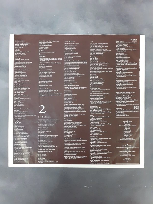 Vinyl: Lot van 3 Madonna albums - foto 10