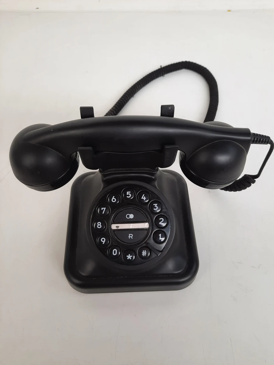 Retro Vaste Telefoon – Profoon D-sign Graham (Zwart) - foto 2