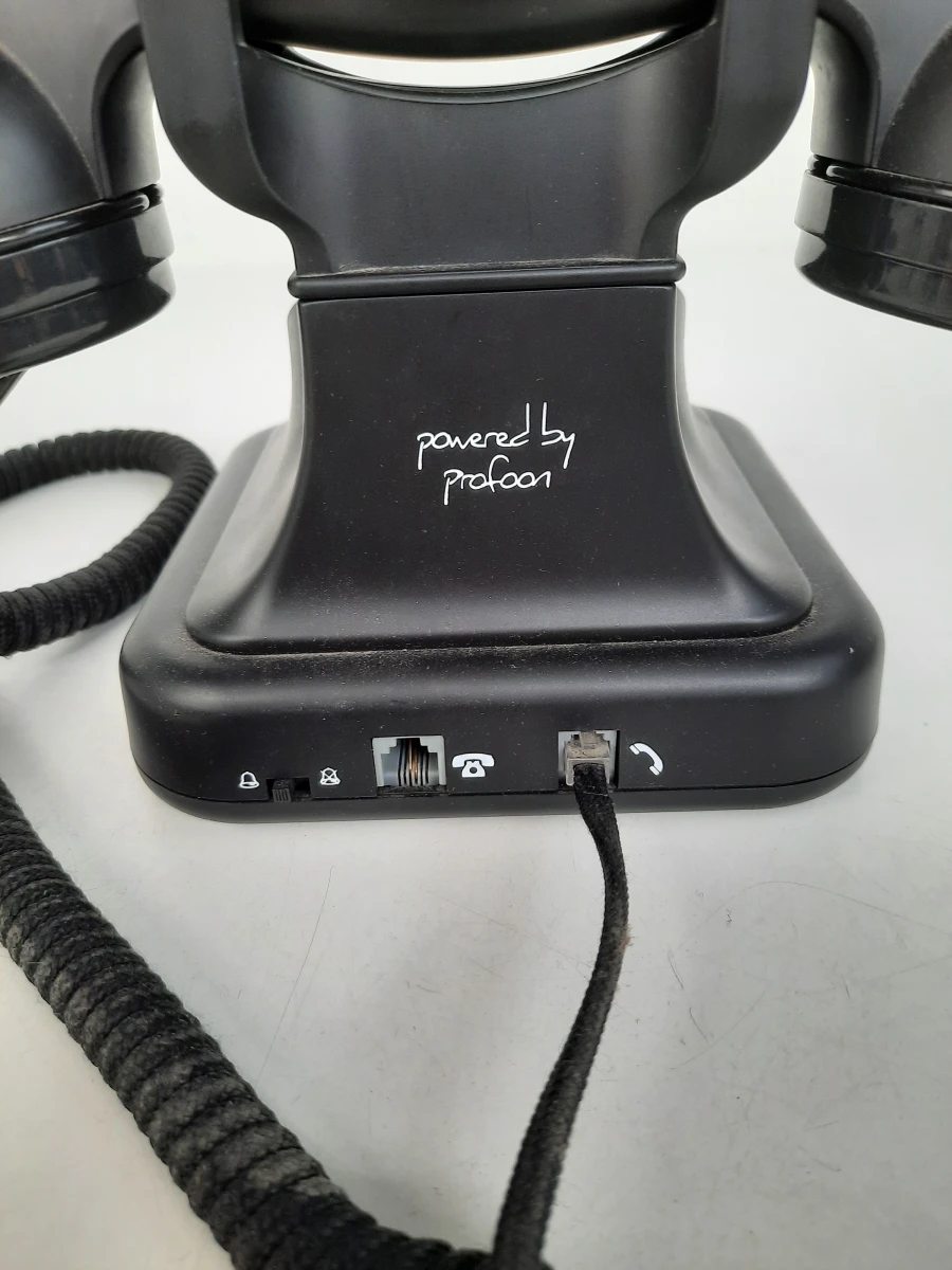 Retro Vaste Telefoon – Profoon D-sign Graham (Zwart) - foto 4