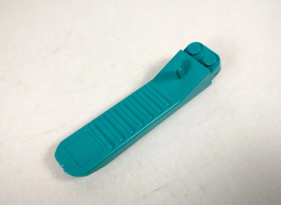Grote verzameling LEGO bouwstenen met blik