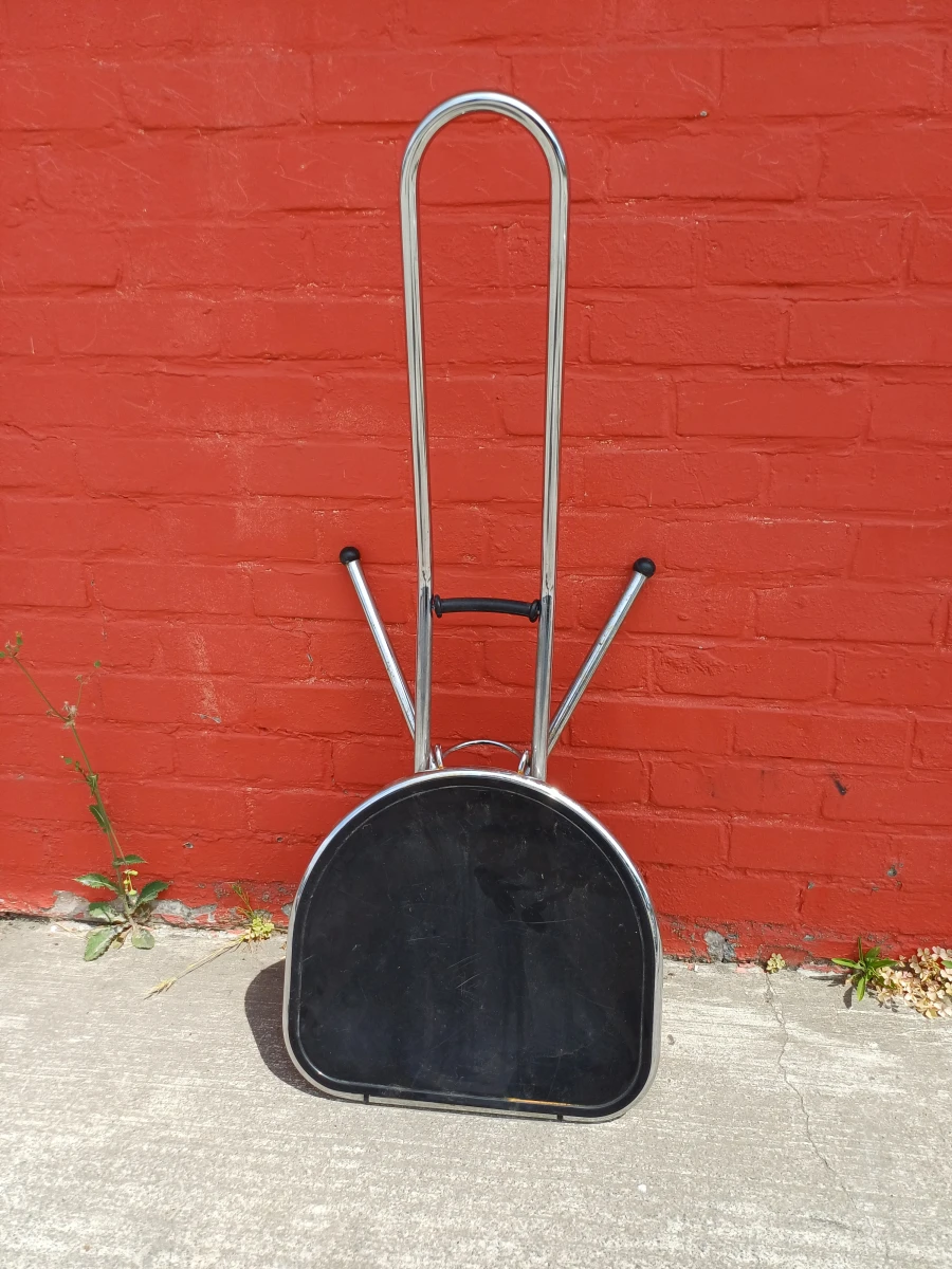 Set van 4 vintage IKEA Isak Folding Chair klapstoelen