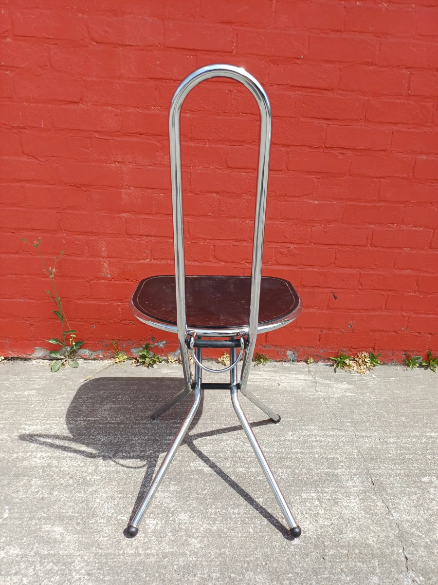 Set van 4 vintage IKEA Isak Folding Chair klapstoelen
