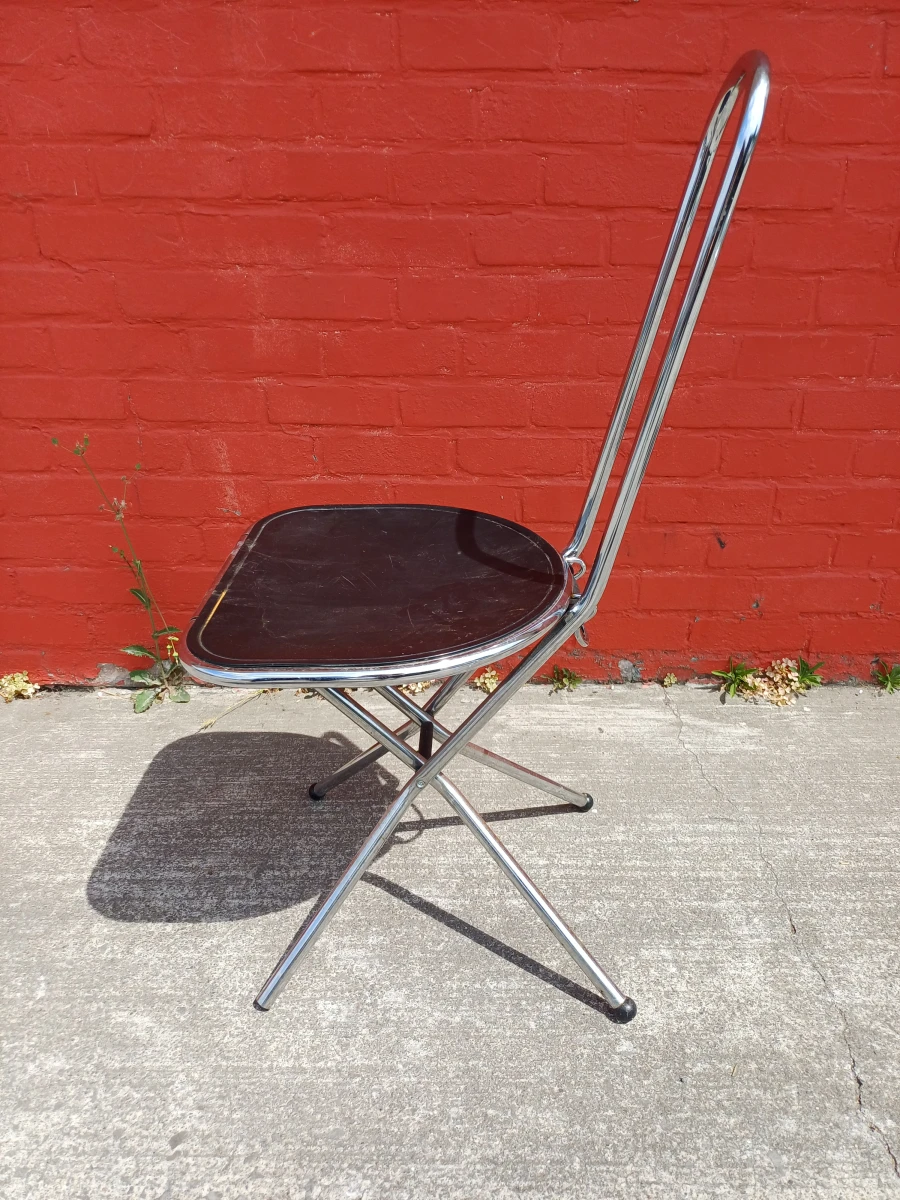 Set van 4 vintage IKEA Isak Folding Chair klapstoelen