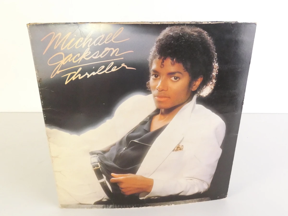 Michael Jackson vinylplaten Thriller & Bad set