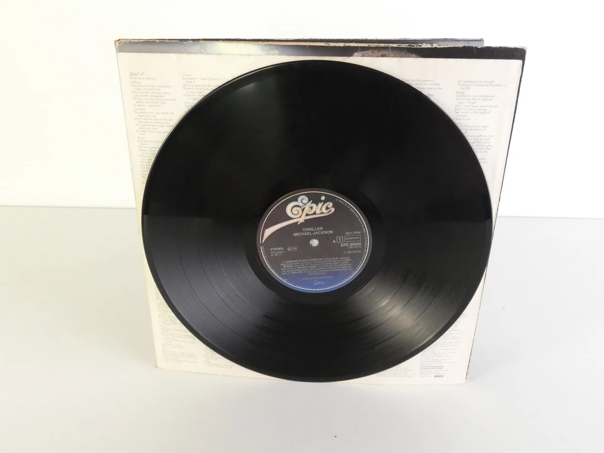 Michael Jackson vinylplaten Thriller & Bad set