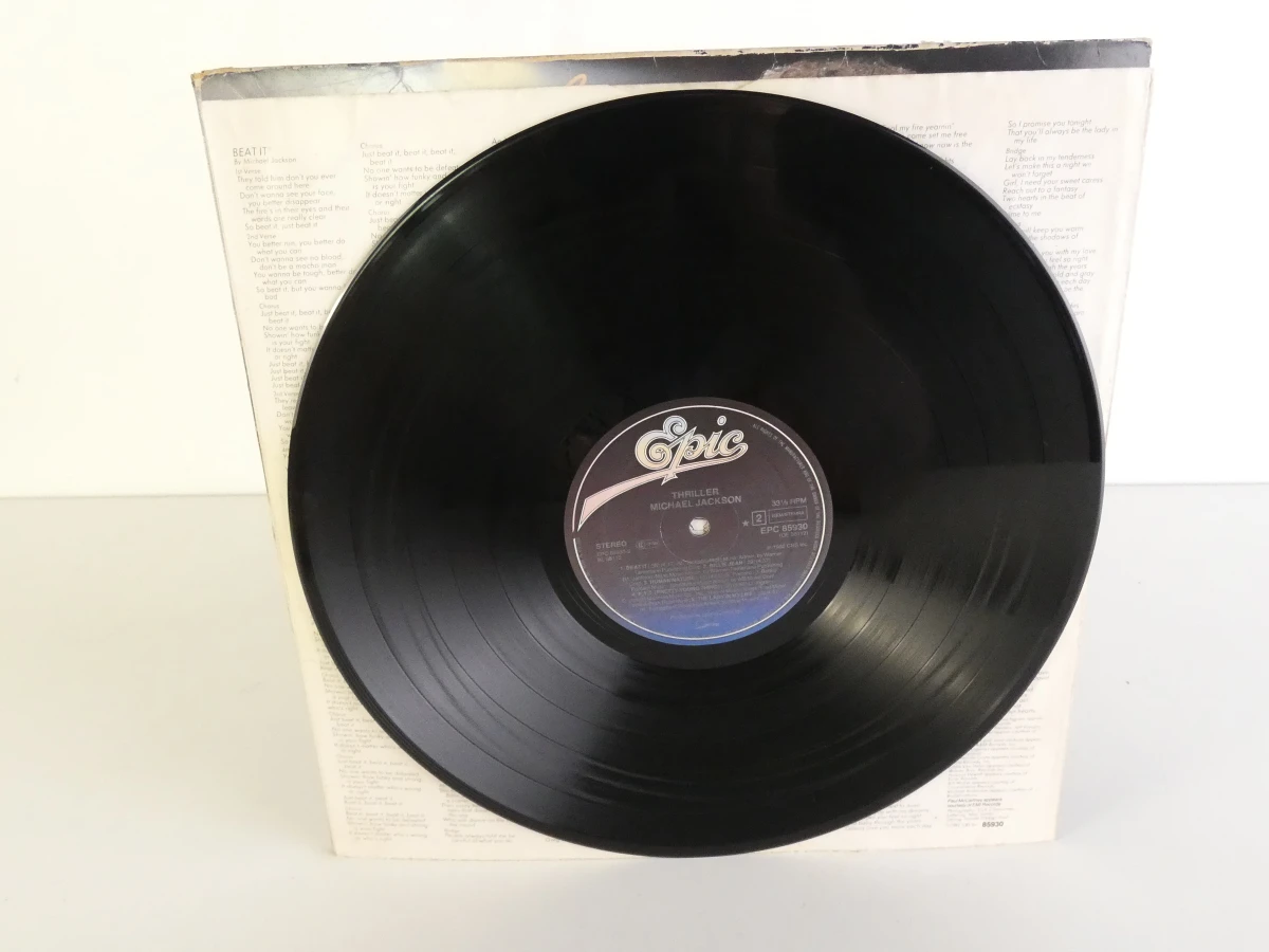 Michael Jackson vinylplaten Thriller & Bad set