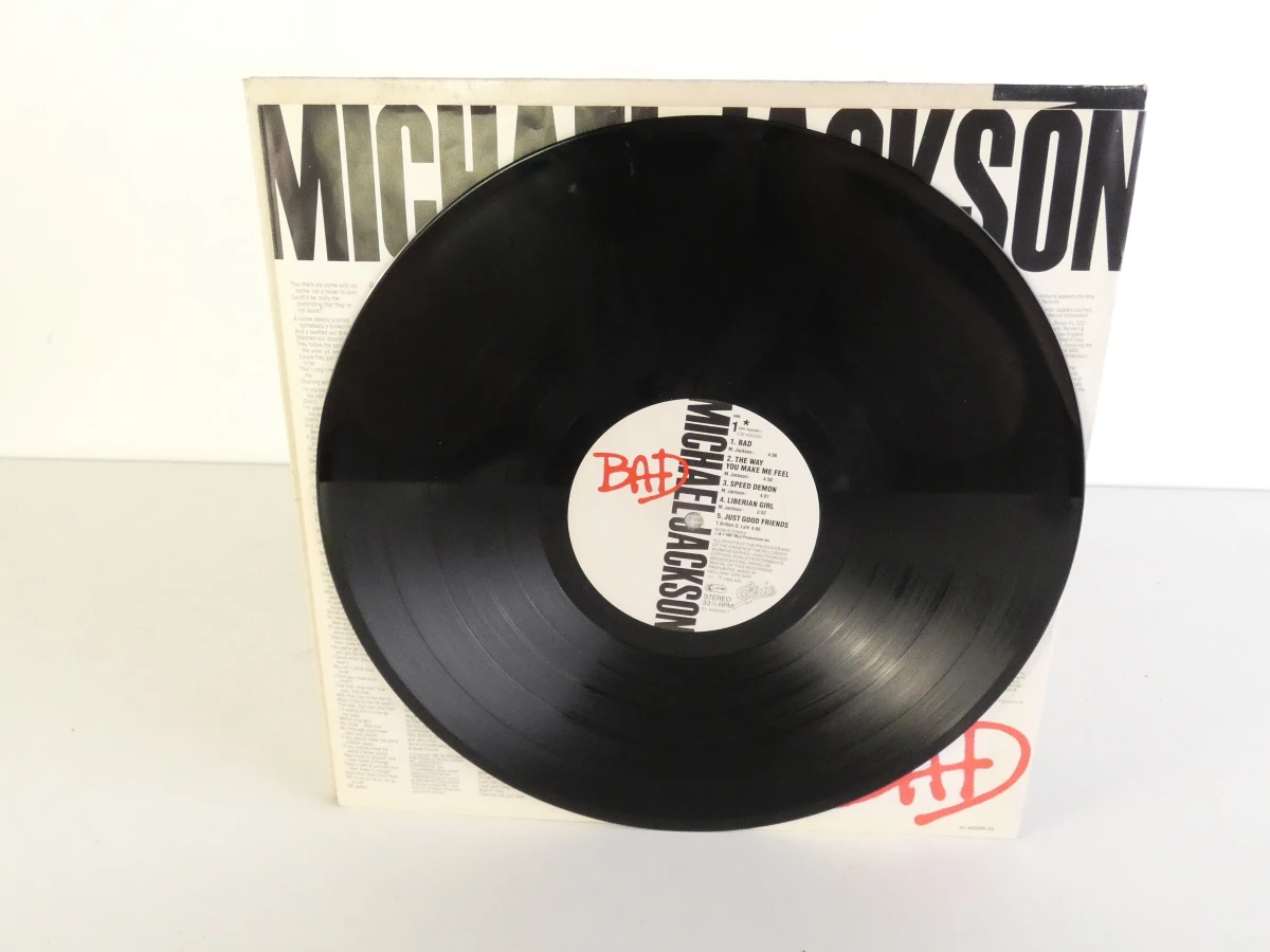 Michael Jackson vinylplaten Thriller & Bad set
