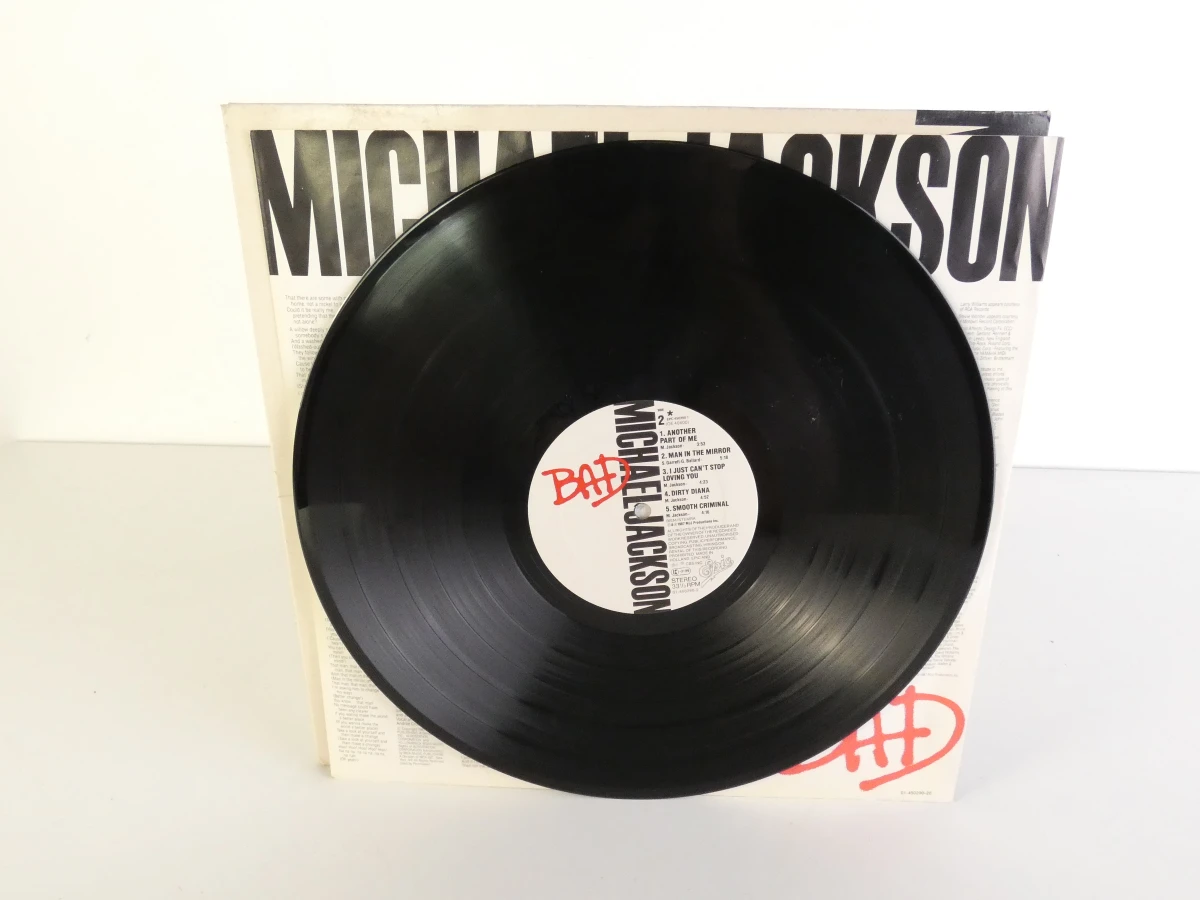 Michael Jackson vinylplaten Thriller & Bad set