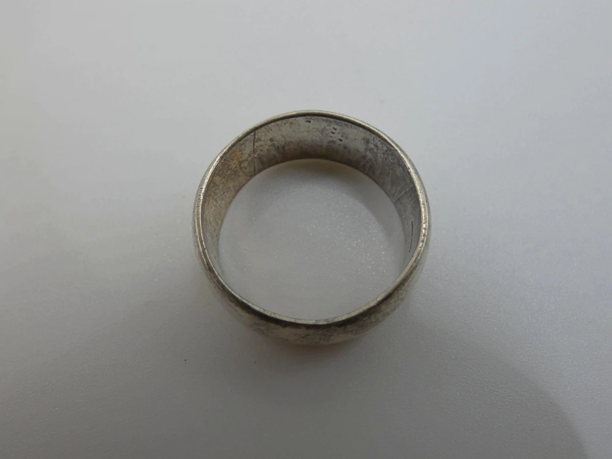 Brede effen trouwring / comfort-fit ring maat 68 - foto 2