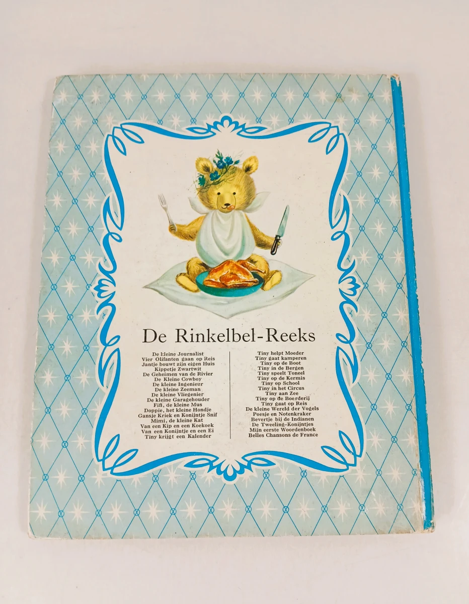 Set van 2 vintage kinderboeken 'Tiny' uit de Rinkelbel-Reeks - foto 3