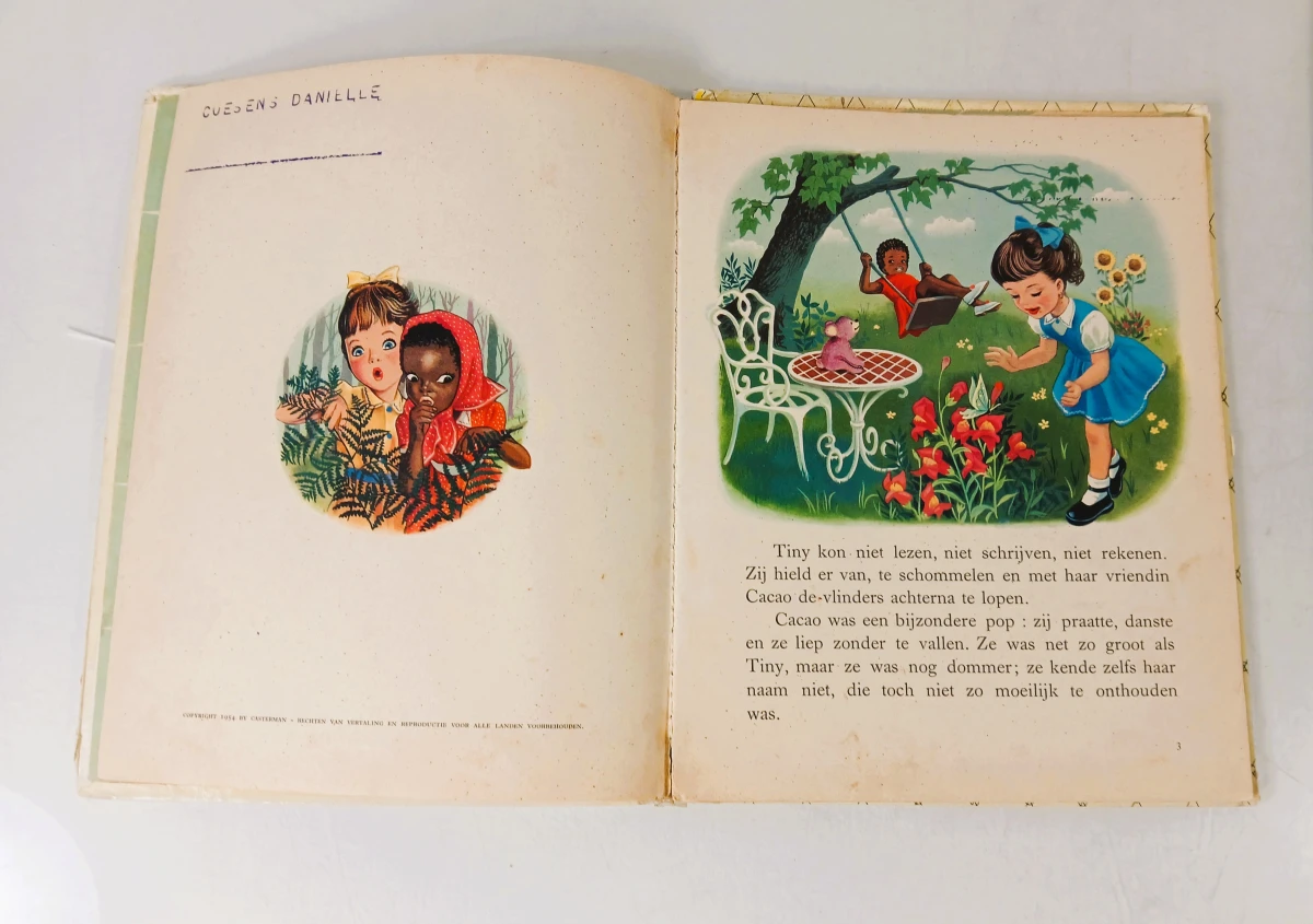 Set van 2 vintage kinderboeken 'Tiny' uit de Rinkelbel-Reeks - foto 6