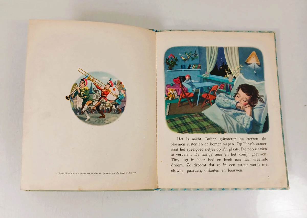 Set van 2 vintage kinderboeken 'Tiny' uit de Rinkelbel-Reeks - foto 5
