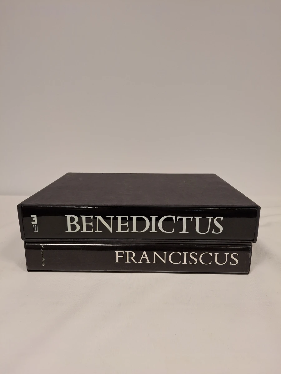 Set van 2 kunstboeken over Benedictus en Franciscus