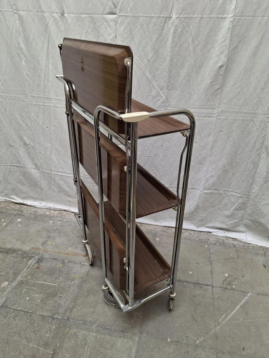 Vintage serveerwagen Dinett