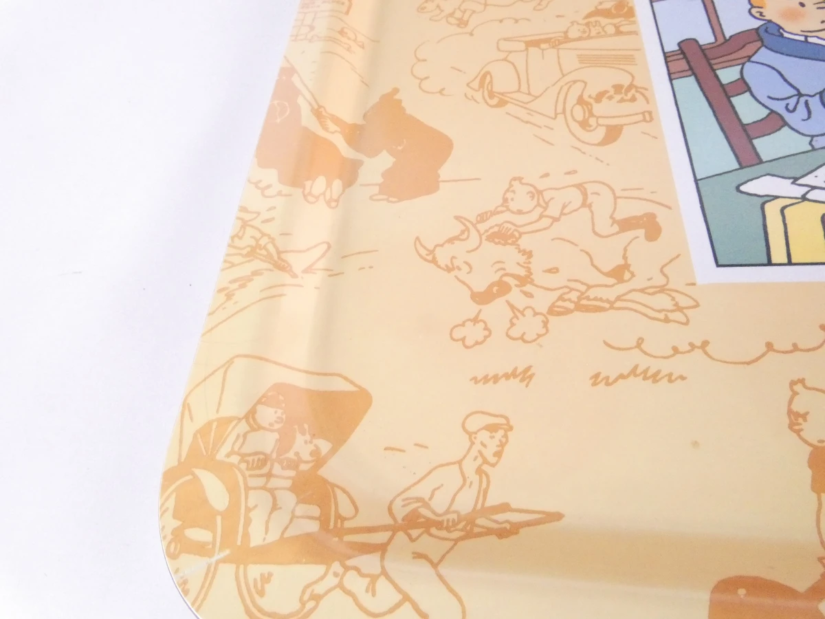 Kunststof dienblad en kwaliteitsprint met Kuifje-motief