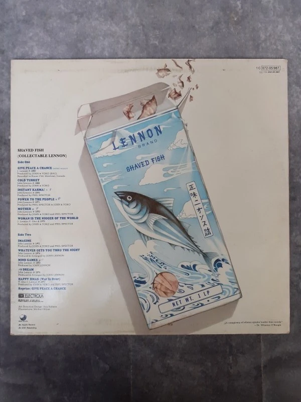 Vinyl: Lennon - Shaved Fish - foto 2
