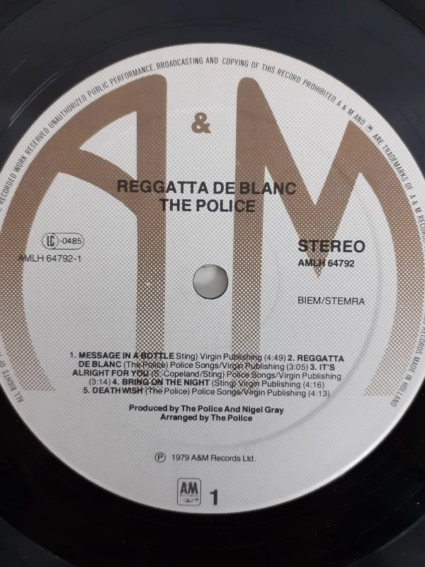 The Police - Reggatta De Blanc - foto 3