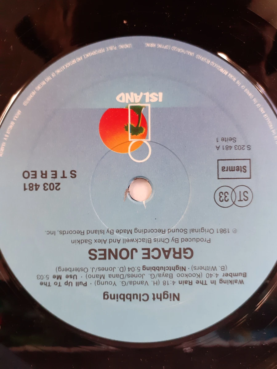 Vinyl: Grace Jones - Nightclubbing - foto 3
