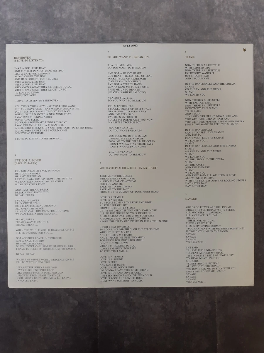 Vinyl: Eurythmics - Savage - foto 3