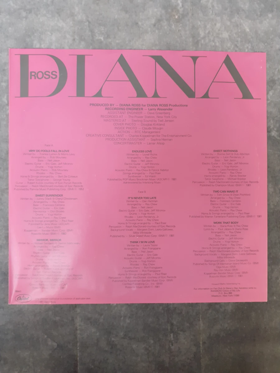 Vinyl: Duo van Diana Ross albums - foto 6