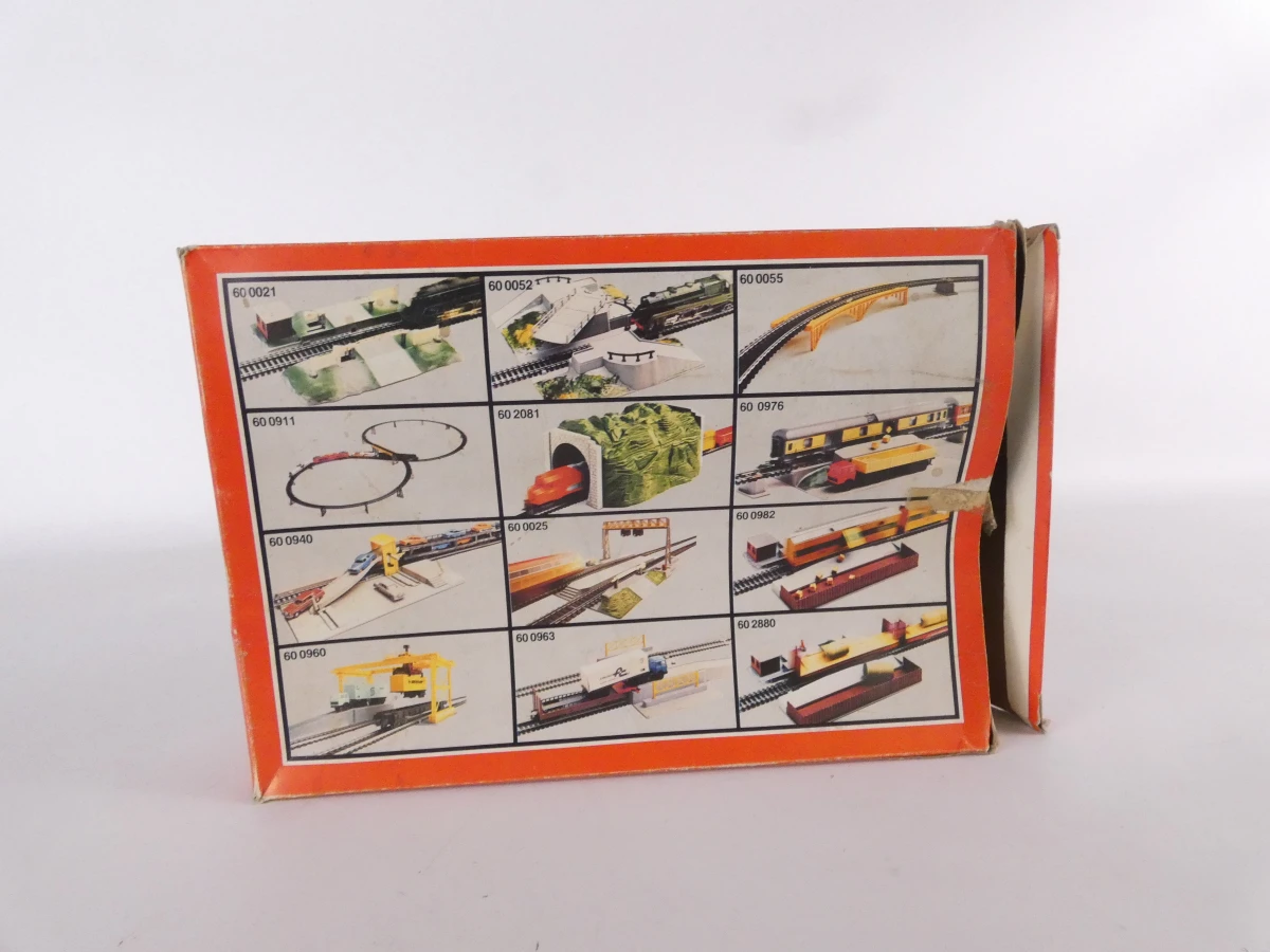 Set modeltreinen met rails en accessoires