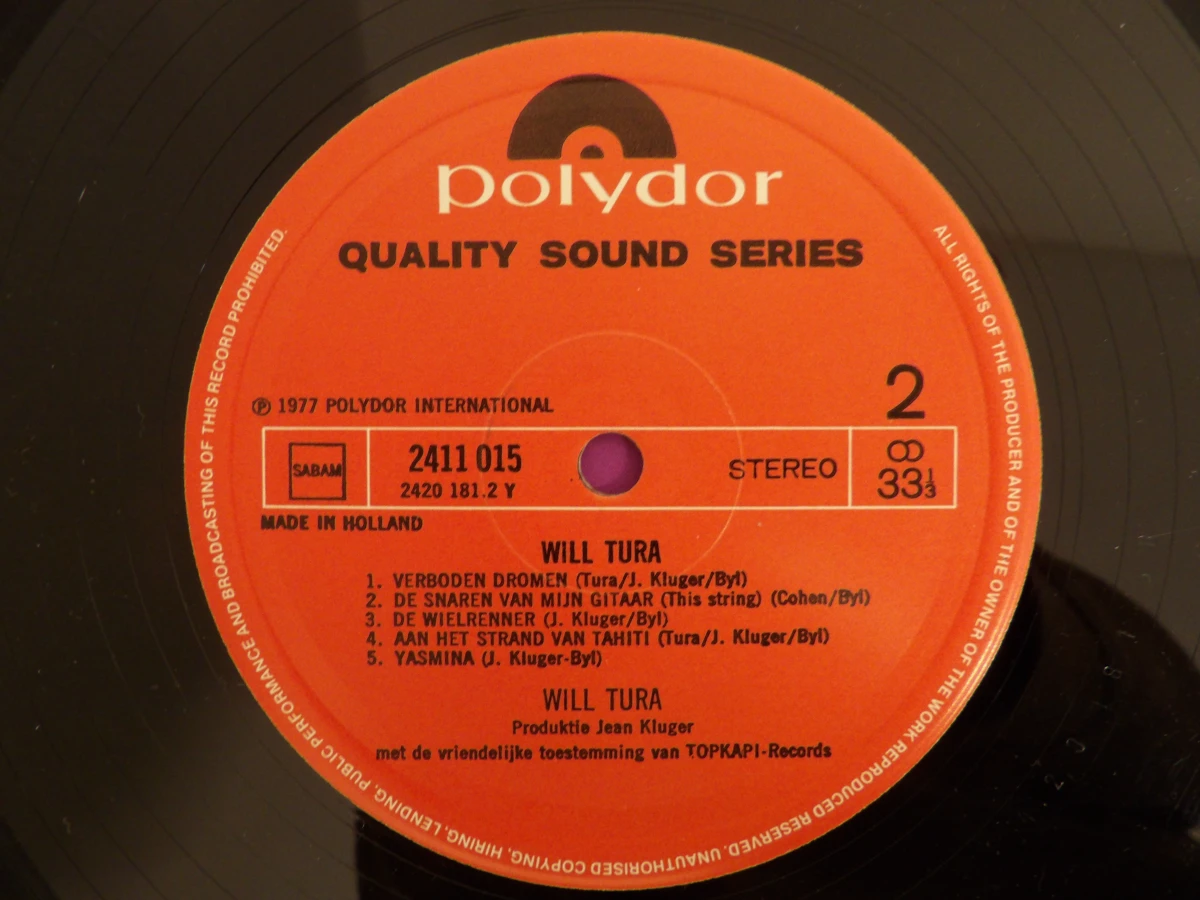 Lot Will Tura LP's