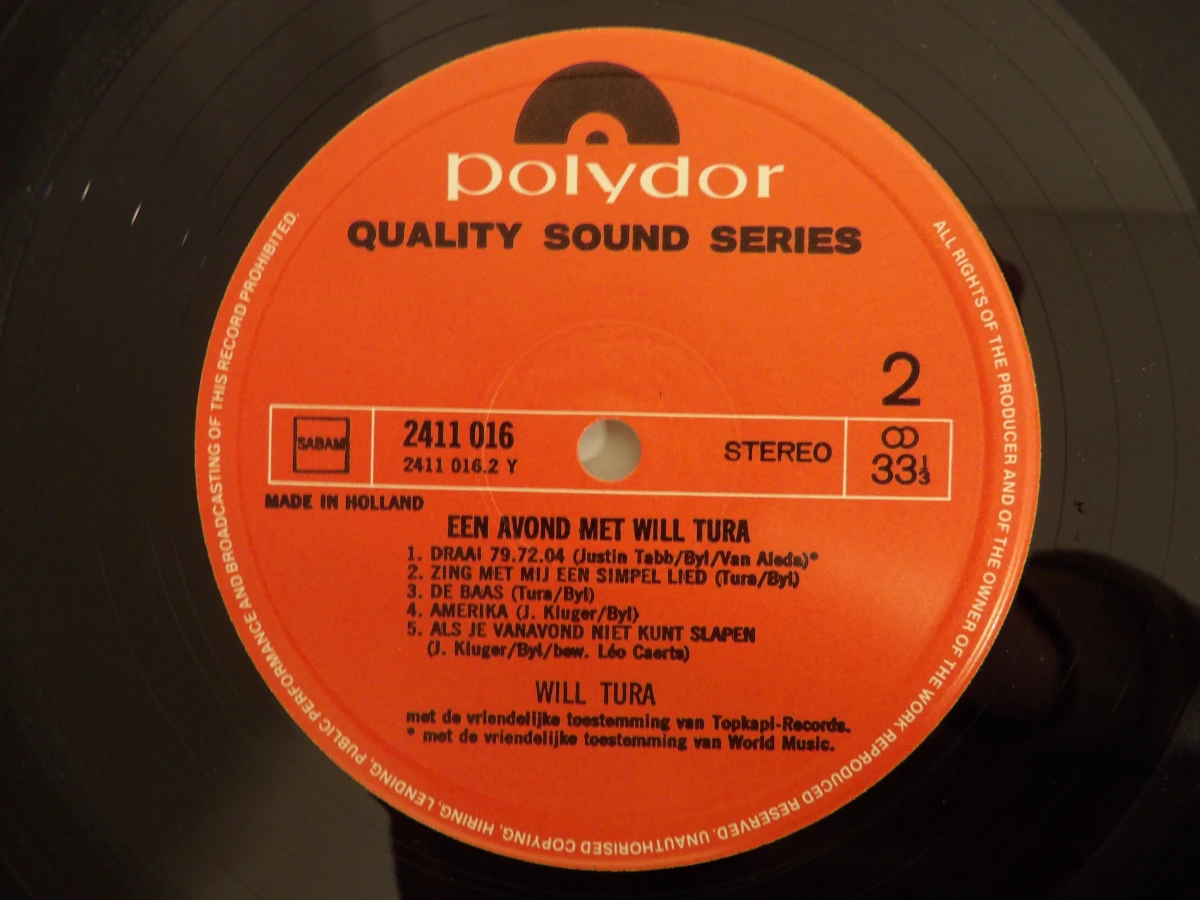 Lot Will Tura LP's