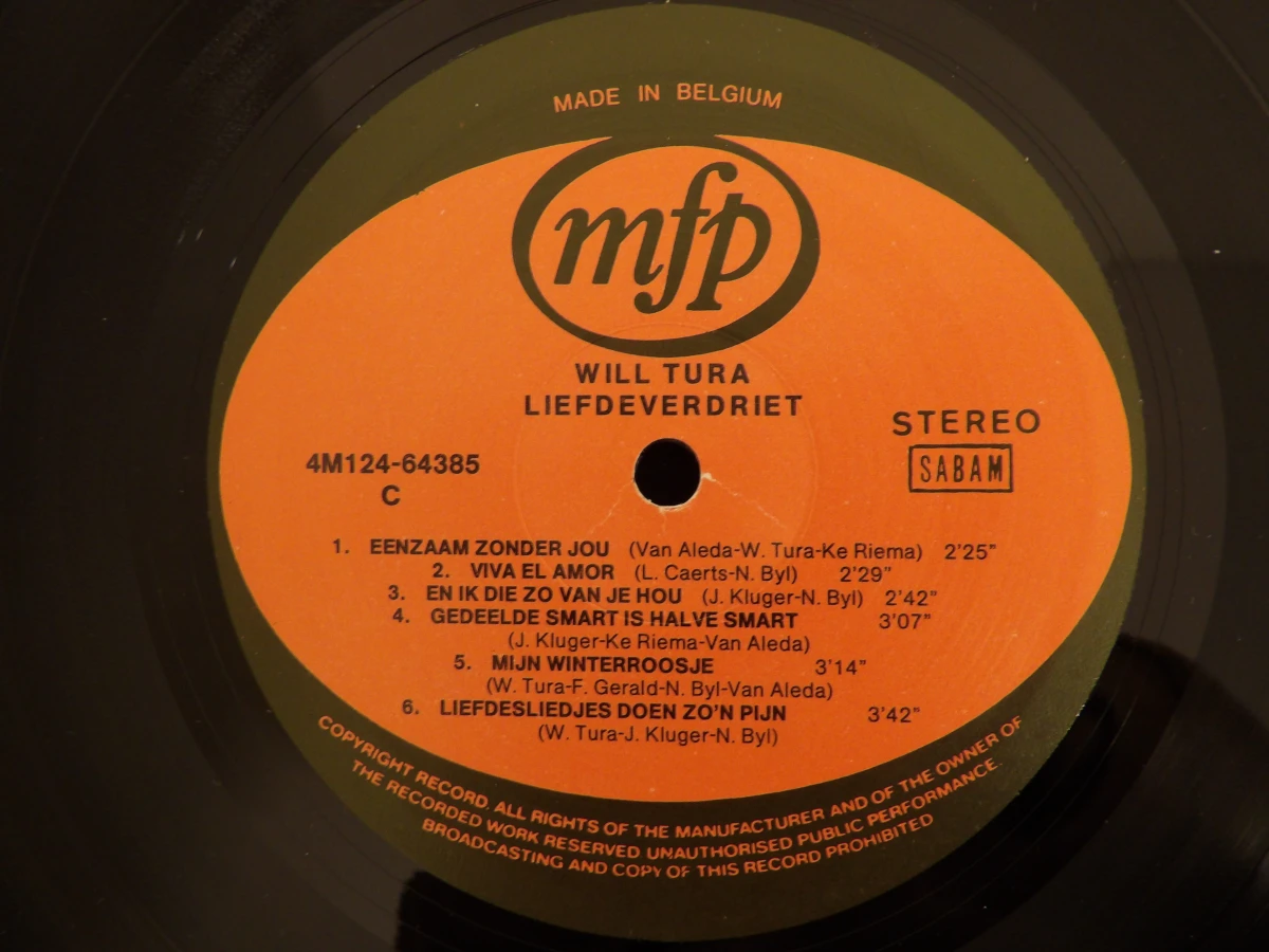 Lot Will Tura LP's