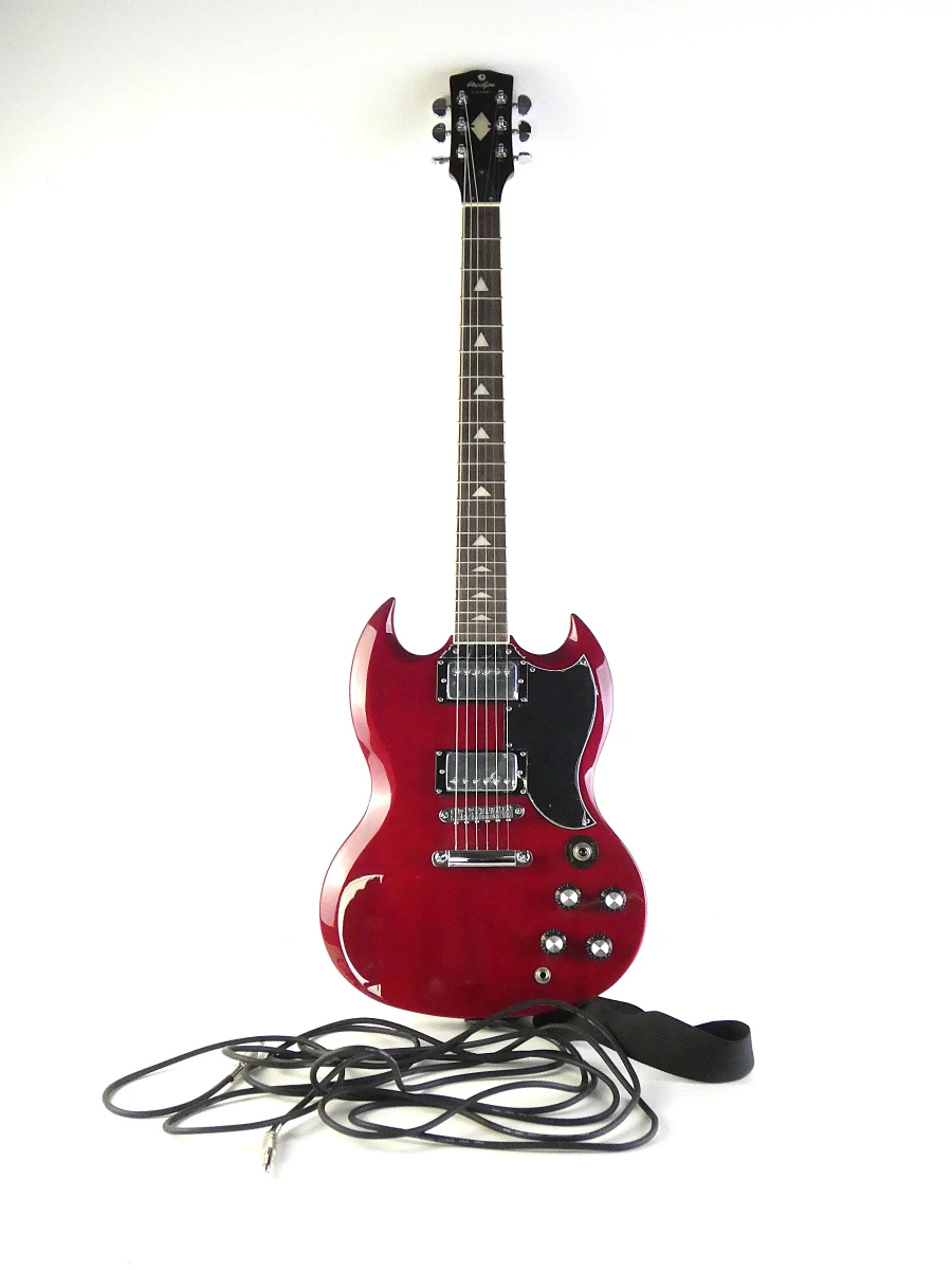 Prodipe GS300 Elektrische Gitaar – Wine Red