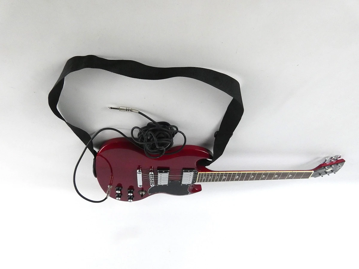Prodipe GS300 Elektrische Gitaar – Wine Red