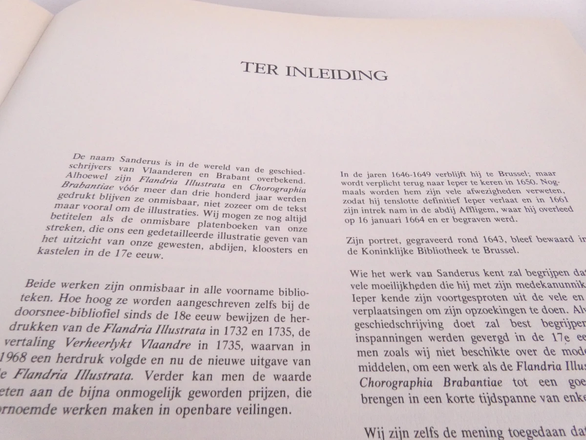 Tweedelige luxe facsimile-uitgave van Flandria Illustrata