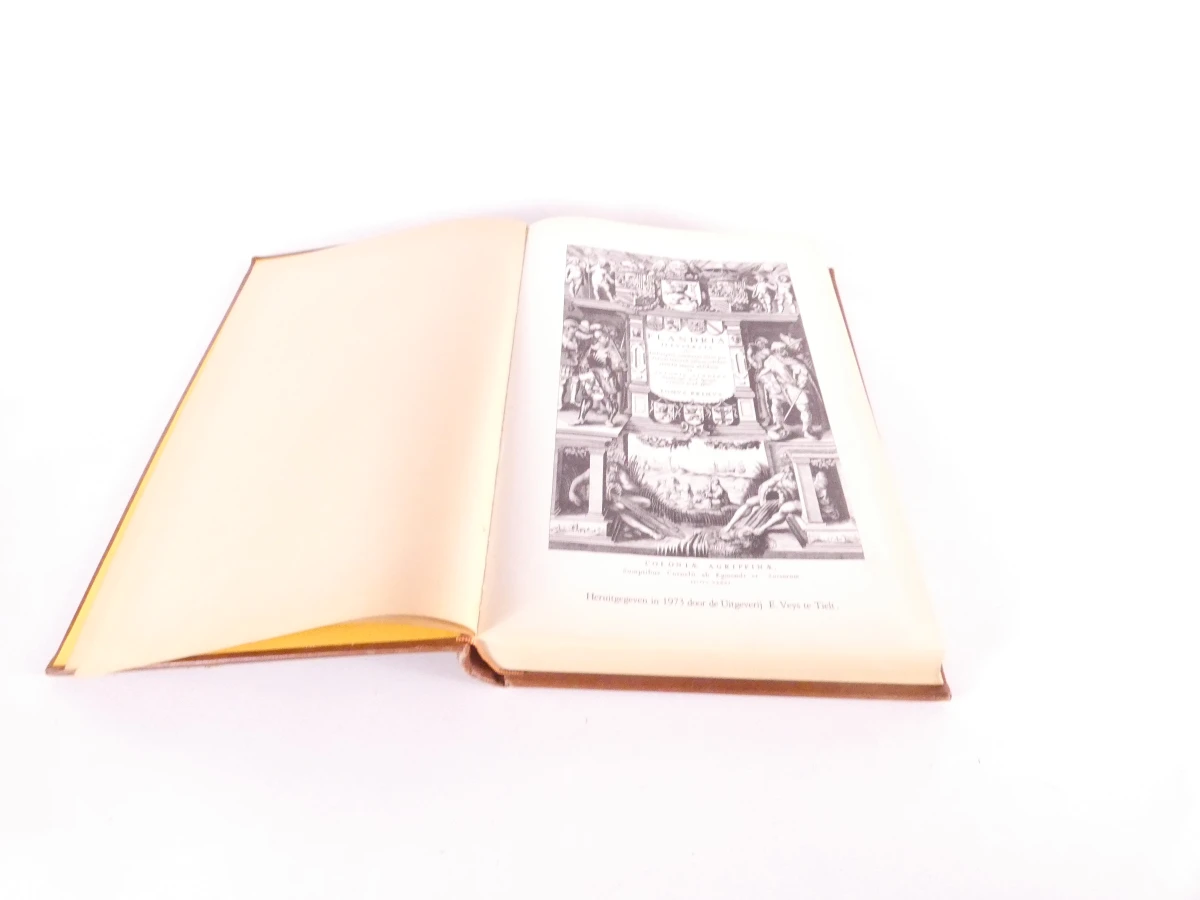 Tweedelige luxe facsimile-uitgave van Flandria Illustrata