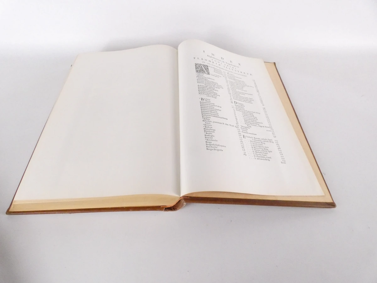 Tweedelige luxe facsimile-uitgave van Flandria Illustrata