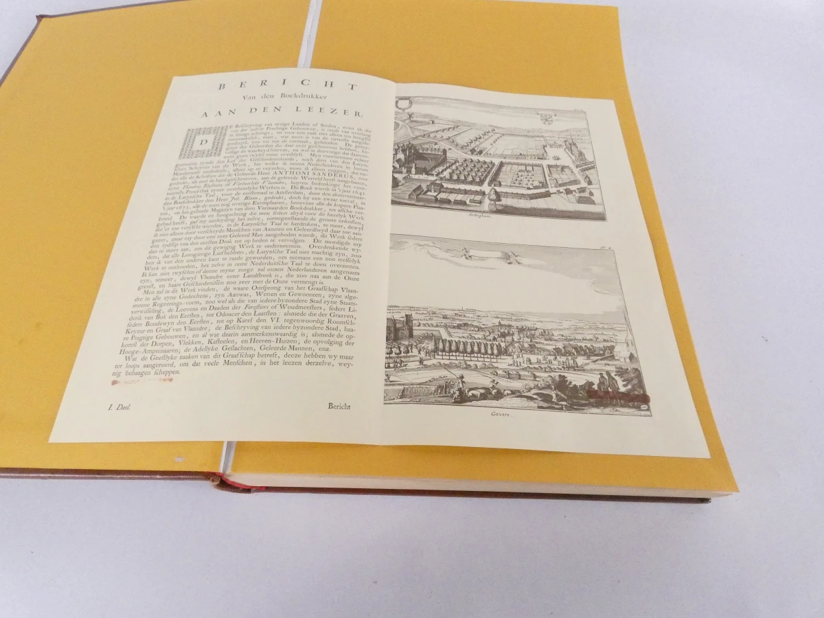 Tweedelige luxe facsimile-uitgave van Flandria Illustrata