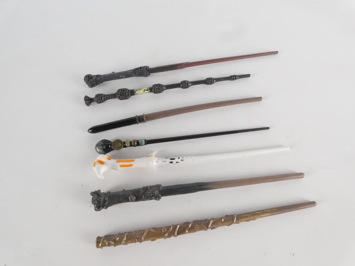 Harry Potter toverstokken en krantjes set