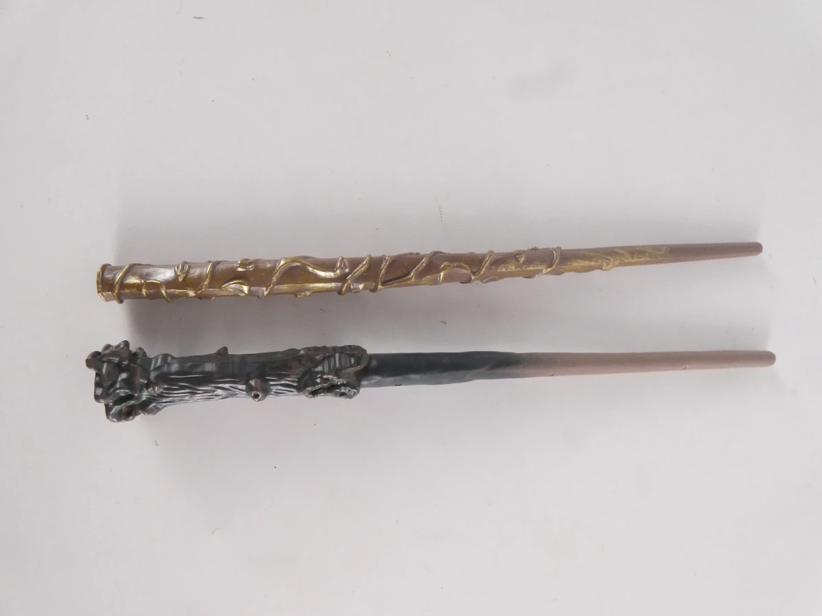 Harry Potter toverstokken en krantjes set