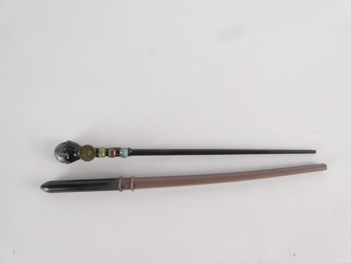 Harry Potter toverstokken en krantjes set