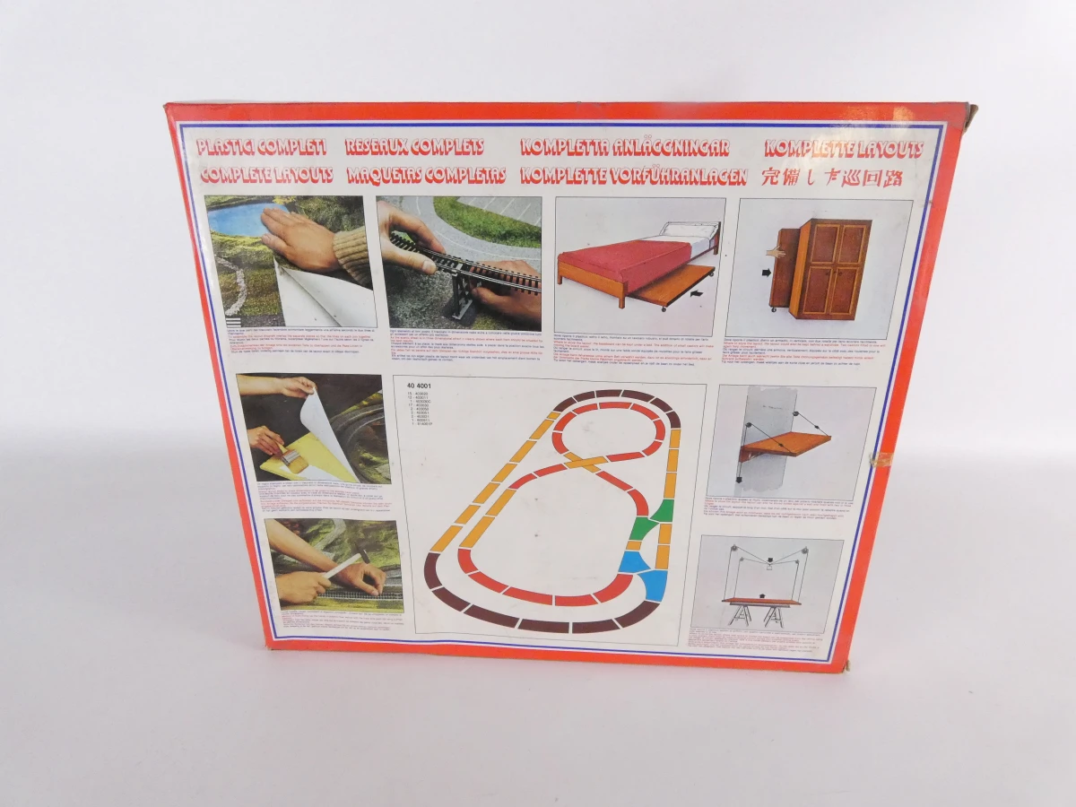 Lima modeltrein set met rails en accessoires in originele dozen