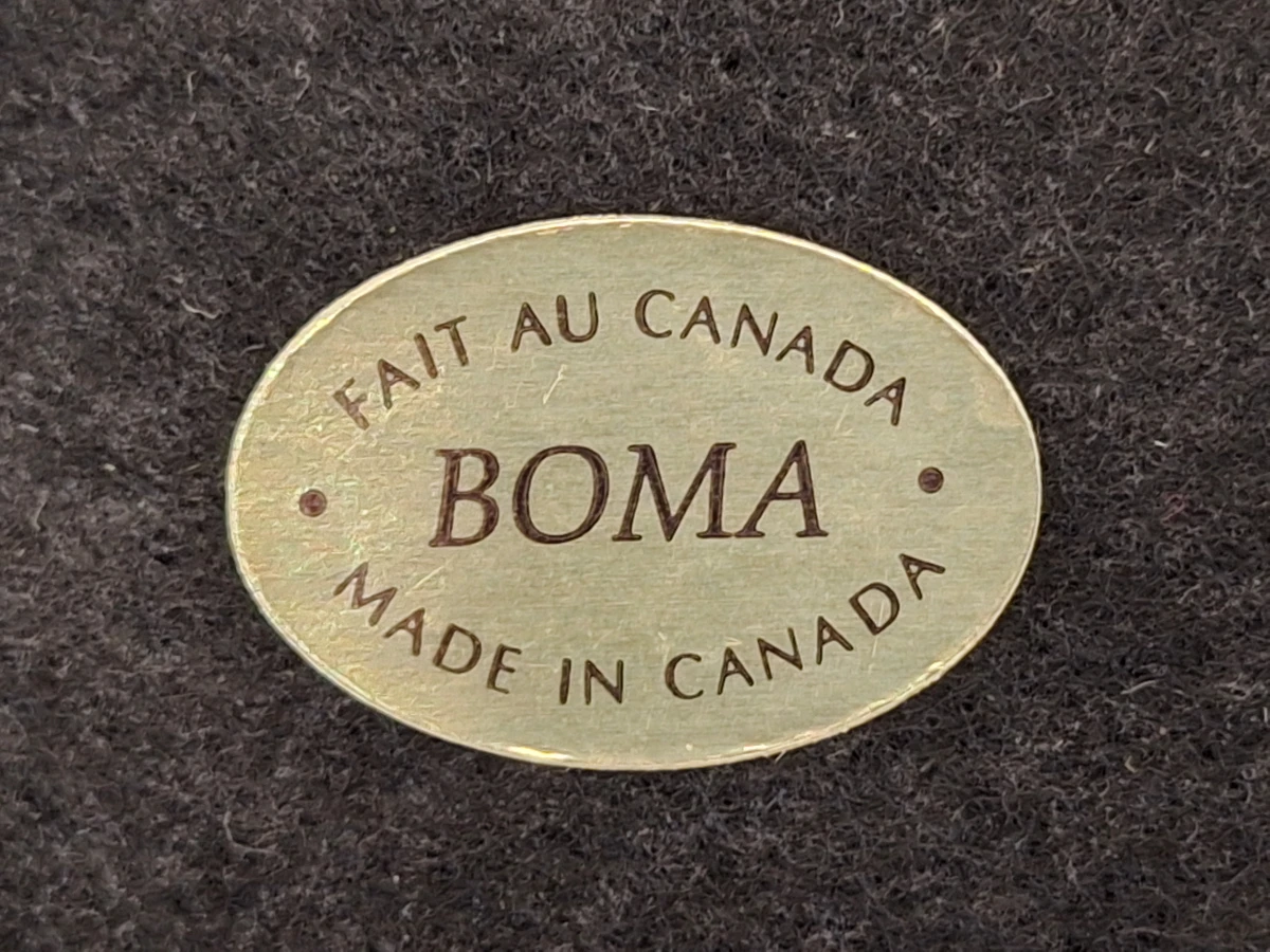 set van 6 coasters met Haida-beermasker en houder - Boma Canada