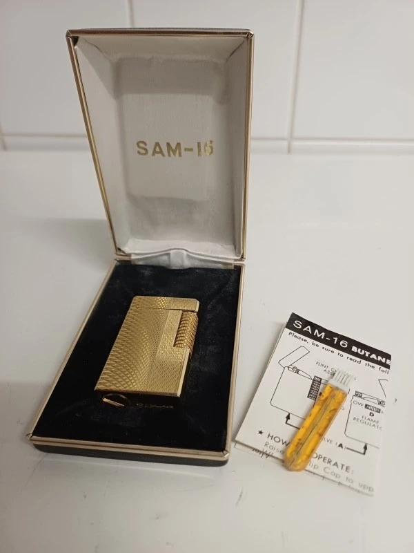 Vintage Sam-16 butaanaansteker