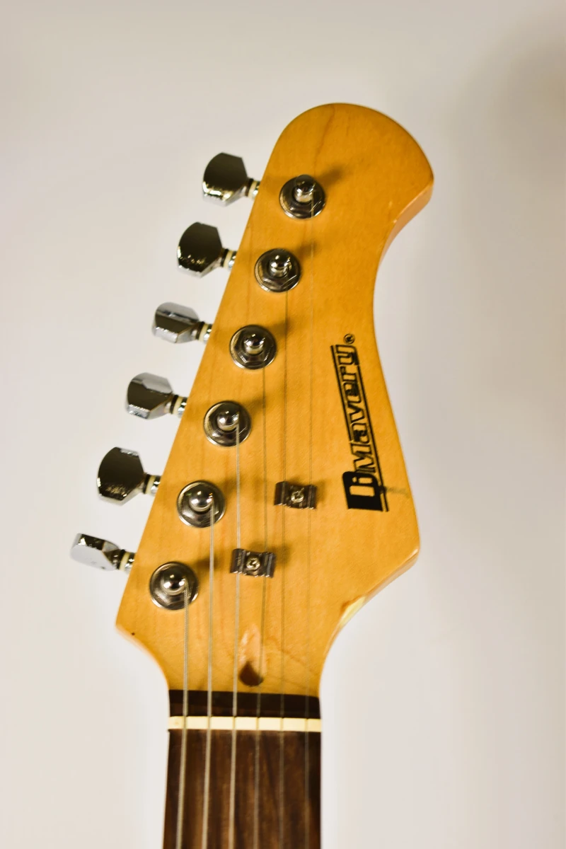 Dimavery ST-model elektrische gitaar HSS zwart - foto 2