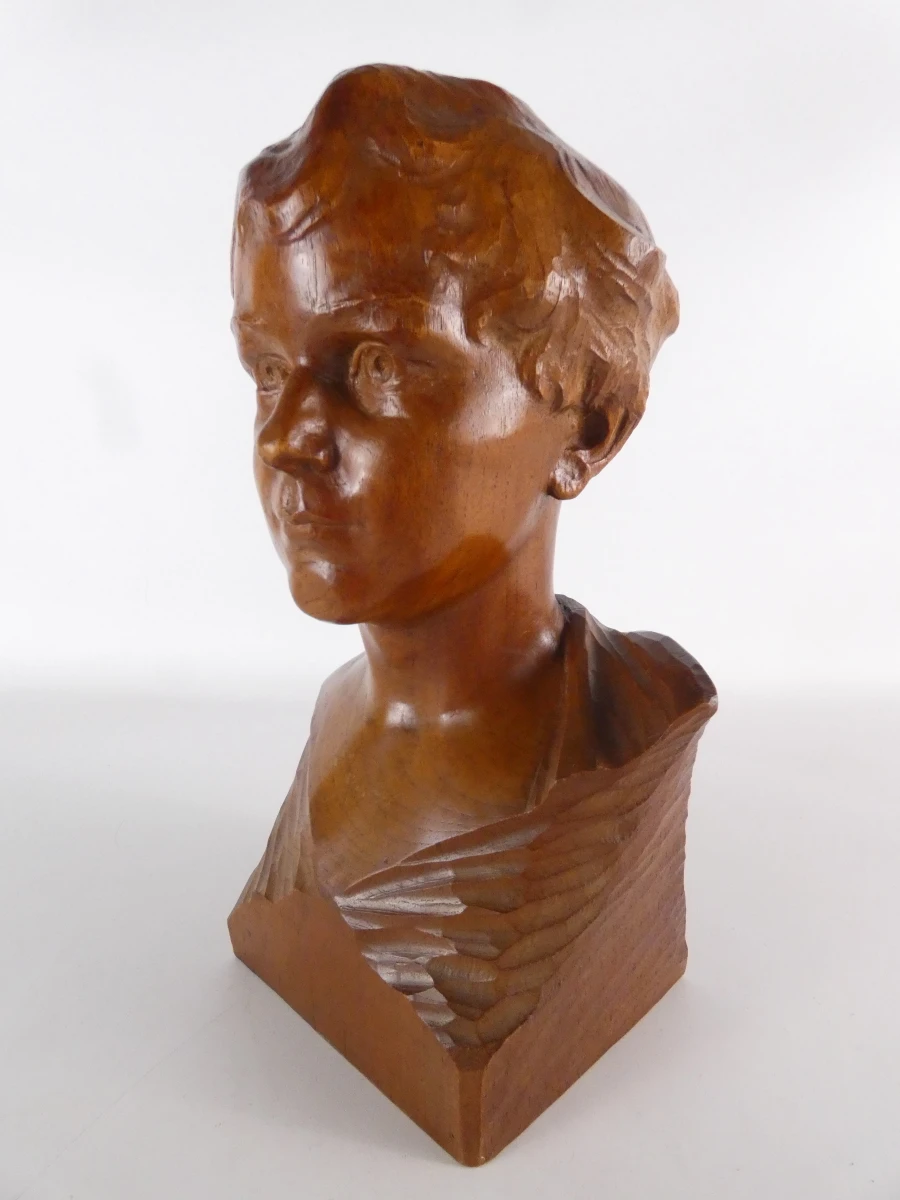Replica Art Deco-buste – naar Émile Bourgeois (1927)