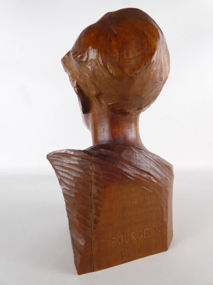 Replica Art Deco-buste – naar Émile Bourgeois (1927)