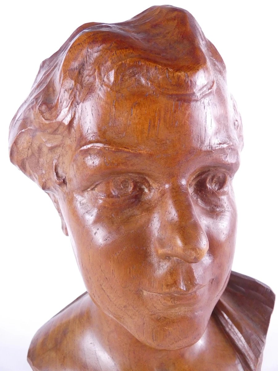 Replica Art Deco-buste – naar Émile Bourgeois (1927)