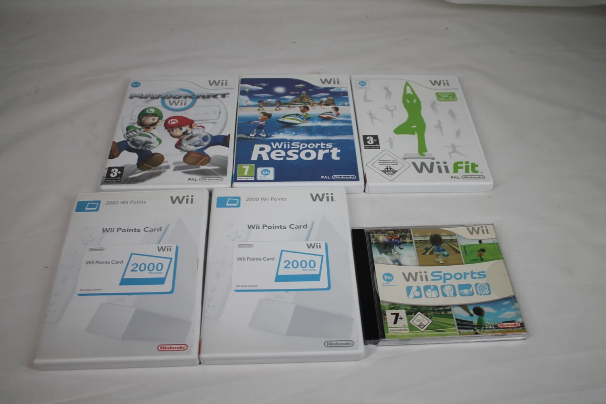 Nintendo Wii console met accessoires en spellen