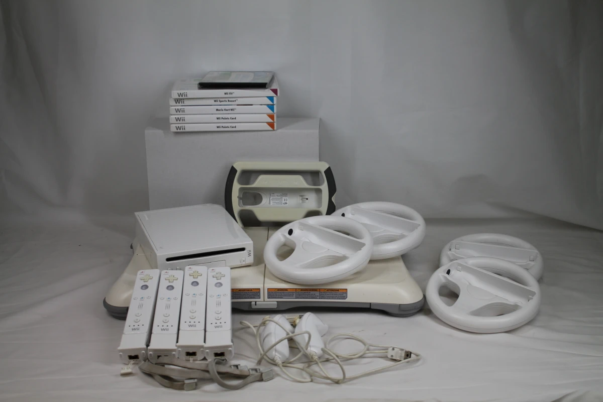 Nintendo Wii console met accessoires en spellen