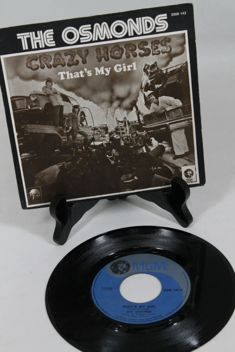 The Osmonds - Crazy Horses / That's My Girl (7" single)