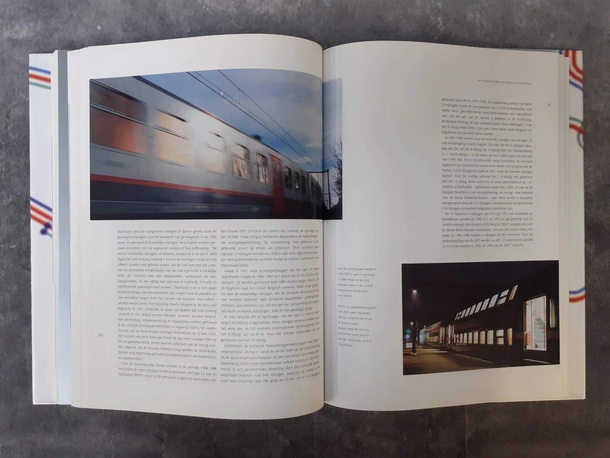 Boek: Sporen in België - 175 jaar spoorwegen 75 jaar NMBS - foto 5